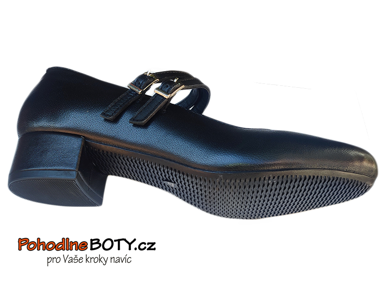 Dámské pohodlné lodičky černé 1898 Aurelia