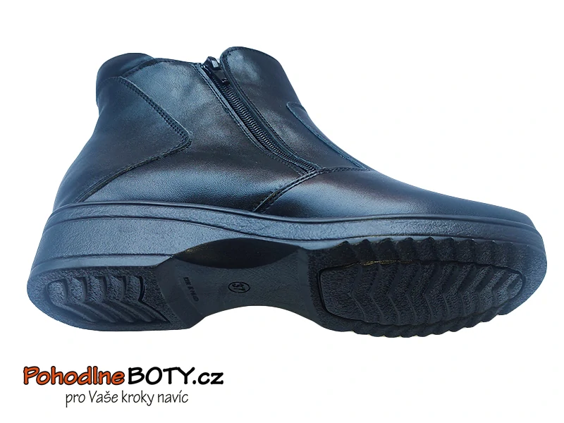 Dámská zimní obuv kotníková široký střih Aldex