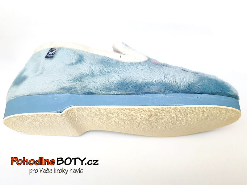 Dámské komfortní parfémované papuče Javer s vlnou