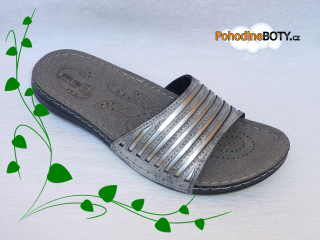 Dámský nazouvák stříbrný Effe tre