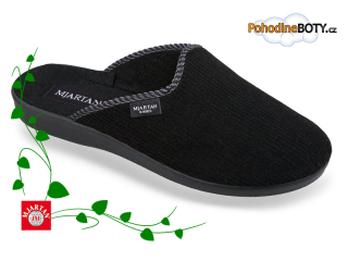 Pánská domácí obuv pantofel Mjartan 608-T80L černé 