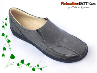 Dámské mokasíny Aldex šedé 504K10 