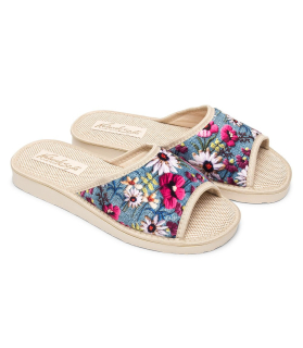 Dámské domácí pantofle Meteor Natural Style 039