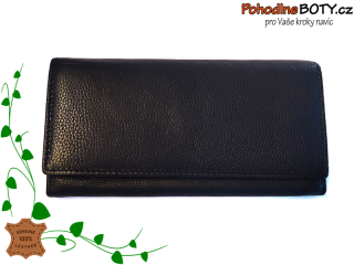 Dámská kožená peněženka červená 1680144