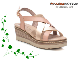 Dámské letní sandále na klínku Xti 142776