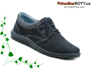 Pánské polobotky sportovní MA898 širší kůže Wawel