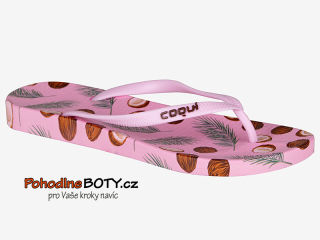 Dámské žabky Coqui Kaja růžové