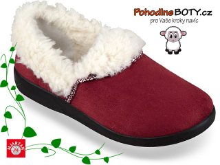 Dámská domácí obuv papuče Mjartan 031
