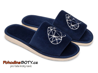Dámské domácí pantofle Natural Style otevřené 044