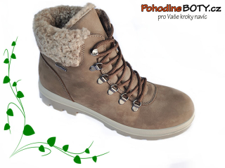 Dámské zimní workerky hnědé Imac 658048