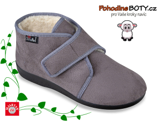 Dámská domácí obuv kotníkové papuče Mjartan 815 