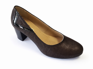 Dámské tm. vínové lodičky Aldex 1775