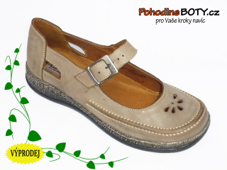 Dámské kožené baleríny Aldex 