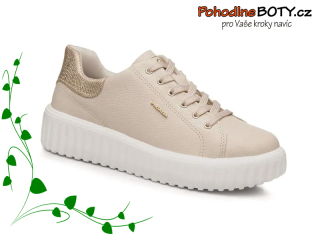 Stylové dámské tenisky Pegada krémové