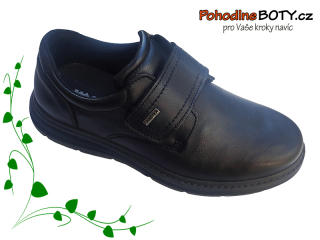 Pánské kožené boty Imac na suchý zip s membránou