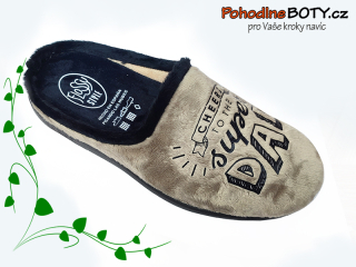 Pánské komfortní parfémované papuče super táta Javer 