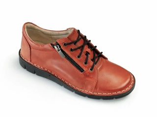 Dámské kožené polobotky De-plus 137 C-25