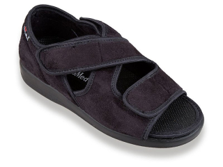 Rehabilitační textilní širší zdravotní sandále OrtoMed 530T44-Q99