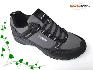 Sportovní obuv Softshell DK 1096 černo šedá